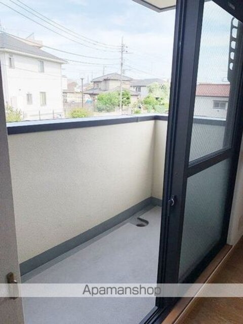 東京都昭島市緑町５丁目[1R/25.72m2]のバルコニー