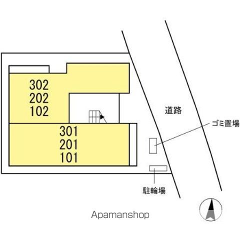 アーバンライフ 302 ｜ 神奈川県川崎市高津区新作３丁目19-4（賃貸アパート1LDK・3階・40.56㎡） その20