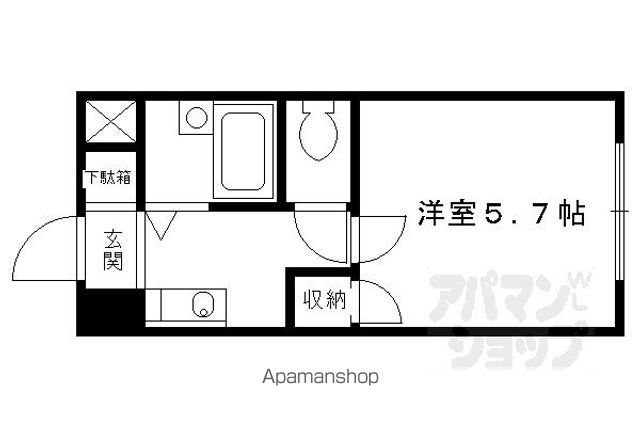 グランタック河原町五条の間取り写真