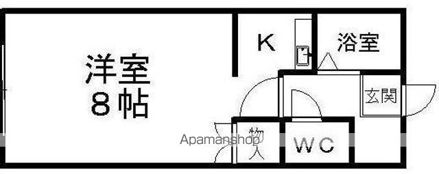 メゾン福住の間取り写真