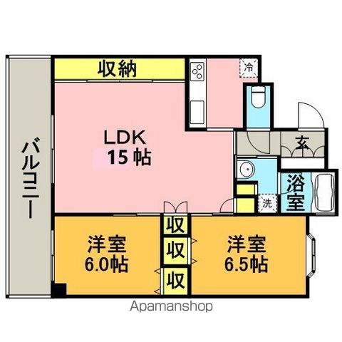 【アンピール博多駅南の間取り】