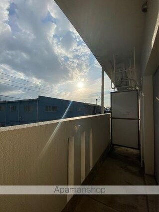 エスポワールⅠ田井[1K/27.3m2]のバルコニー