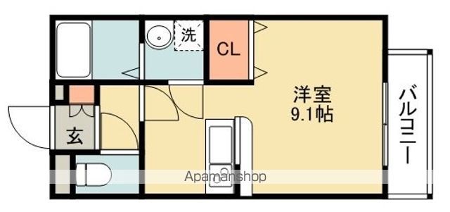 ゴールドヒル瀬川の間取り写真