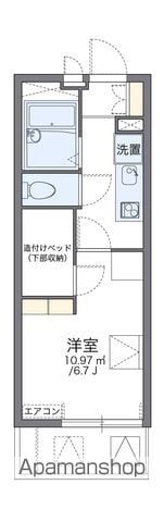 レオパレスビブハウスの間取り写真