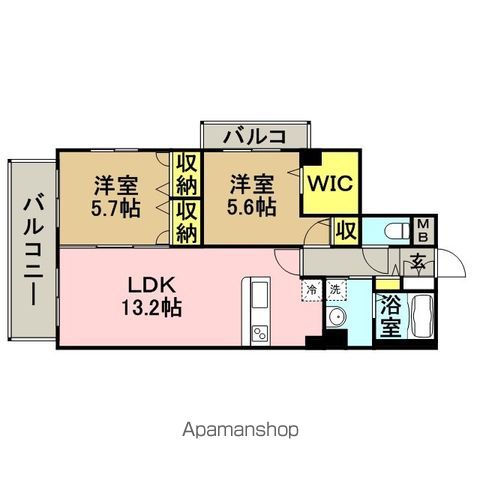 ラヴェリテ筑紫通りの間取り写真