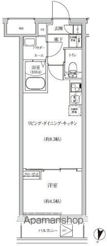 REGOLITH IKEGAMIの間取り写真