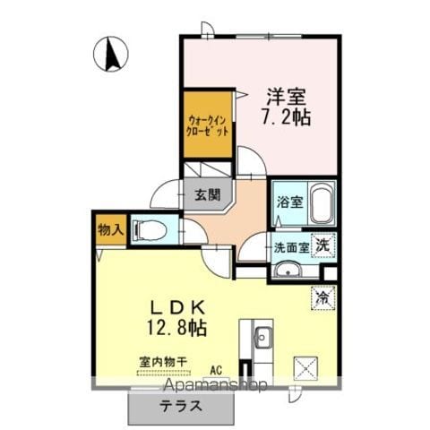 サンローザの間取り写真