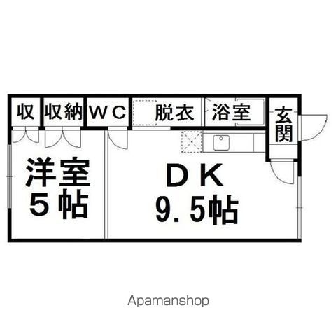 ナカシンコーポの間取り写真