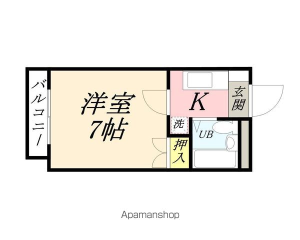 21ハイムC棟の間取り写真