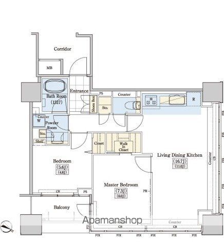 レジディアタワー上池袋（タワー棟）のイメージ