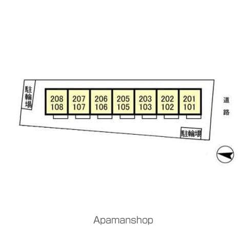 ヴィラ・グランメールⅡ 208 ｜ 千葉県流山市大字東深井221-1（賃貸アパート1K・2階・27.62㎡） その15