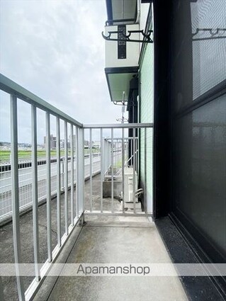 セゾン和気　Ｂ[1K/26.8m2]のバルコニー