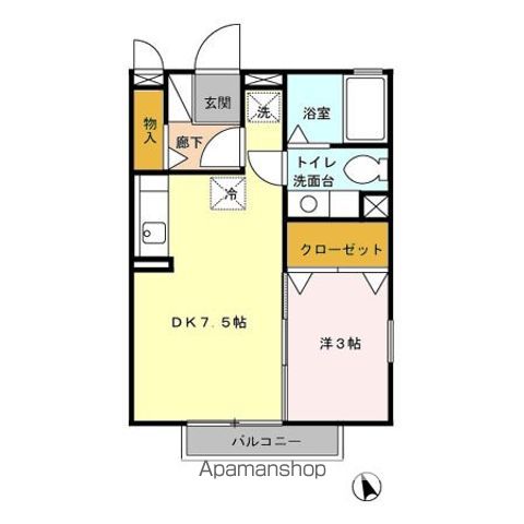 プレイス・パルの間取り写真