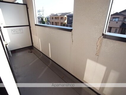 茨城県牛久市ひたち野西４丁目[2LDK/55.71m2]のバルコニー