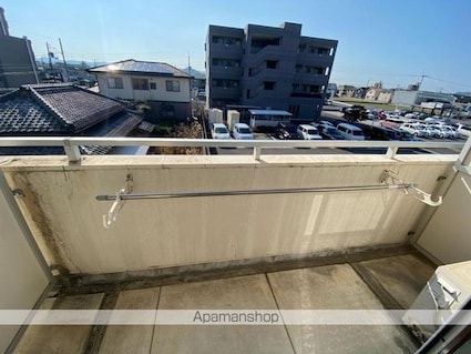 香川県高松市林町[1K/25.6m2]のバルコニー