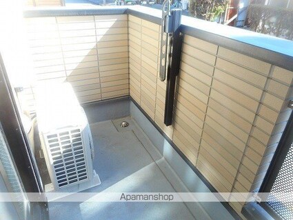 ボンヌ　シャンス　ｆ[1K/32.03m2]のバルコニー