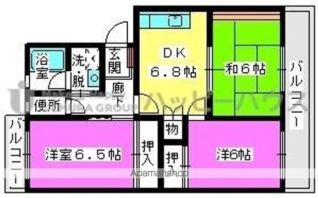 【アーバンハイツ渡辺の間取り】