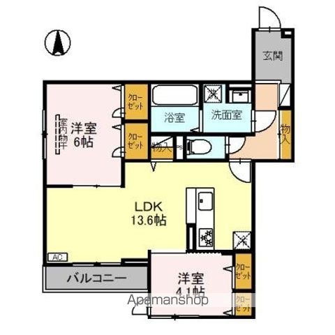 【仮称）ＤーＲＯＯＭ平野区喜連３丁目の間取り】