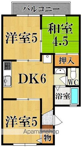 セジュール5番館の間取り写真
