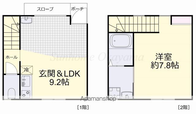 HIGASHIUNE BASEの間取り写真