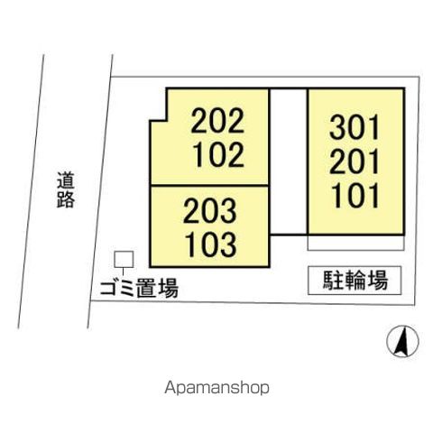 【船橋市前原西のアパートの写真】