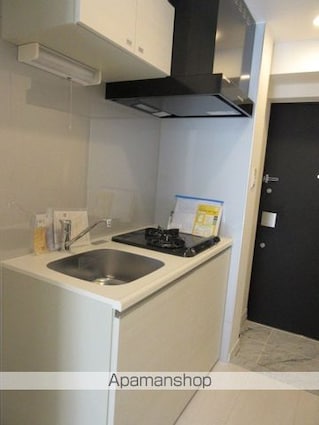 東京都江東区新大橋３丁目[1K/25.81m2]のキッチン