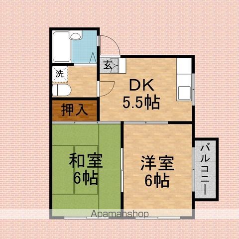 サンフローラ朝霞台の間取り写真