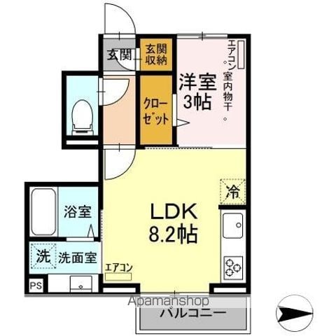 メゾンフォレストVIIの間取り写真