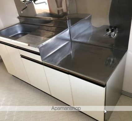 ドリームパレス由良[1K/26m2]のキッチン