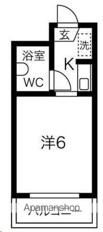 ベルシティ台原の間取り写真