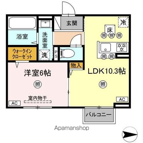 アフィネ浜ノ茶屋の間取り写真