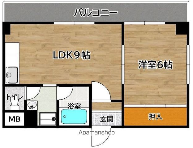 セントポーリアの間取り写真