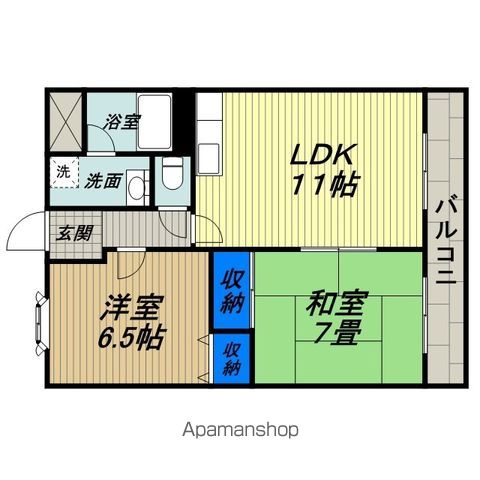 ヤノマンションの間取り写真