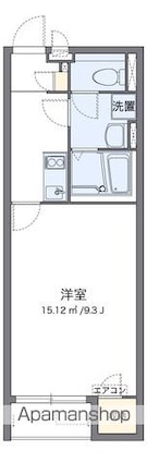 クレイノレジデンス木下[1K/27.8m2]の間取図