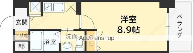 レジデンス京橋スクエアの間取り写真