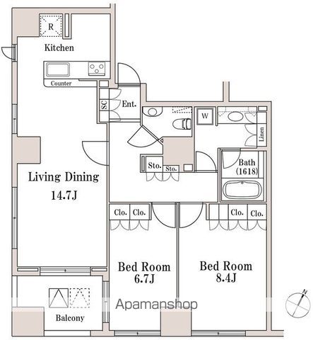 ＬＡＳＡＮＴＥ一番町のイメージ