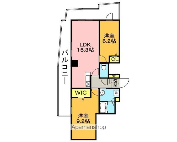 アムシュトラーセの間取り