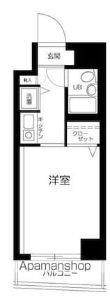 東京都杉並区井草３丁目[1R/15.74m2]の間取図