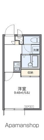 レオパレスFUJIの間取り写真