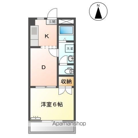 フォレストIIの間取り写真