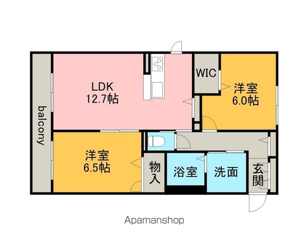THE PARK RESIDENCE 138の間取り写真