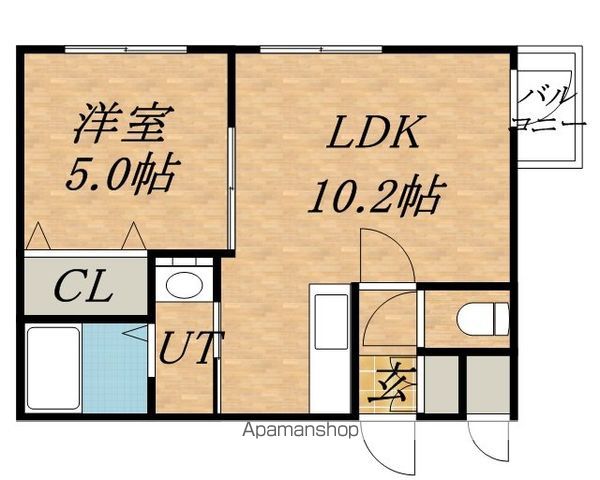 グランディール元町の間取り写真