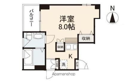 コリドールエスエフ[1R/31.4m2]の間取図