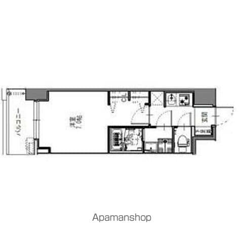 【ＳーＲＥＳＩＤＥＮＣＥ難波大国町ＤＥＵＸの間取り】