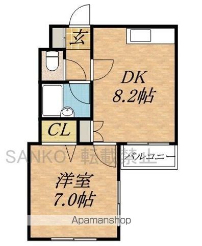 北19条タッセイビルの間取り写真