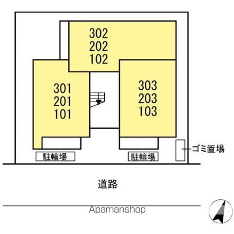 コンフォール西鶴間４丁目 202 ｜ 神奈川県大和市西鶴間４丁目7-10（賃貸アパート1LDK・2階・41.18㎡） その16