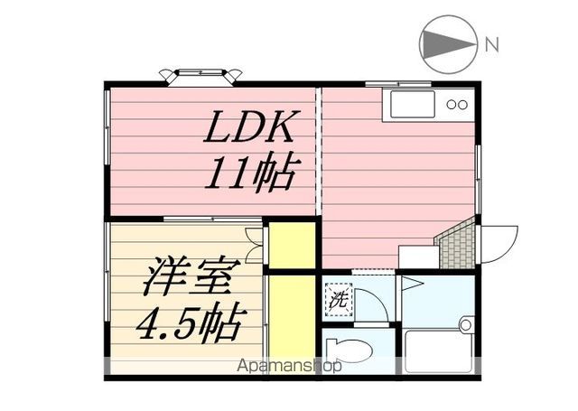 【メゾンブランシュの間取り】