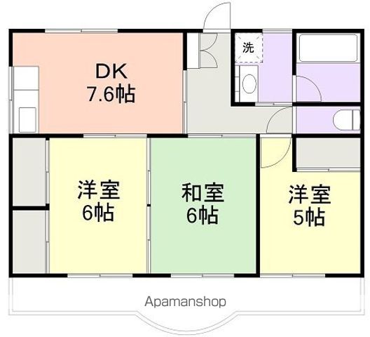 高田グランドマンションの間取り写真