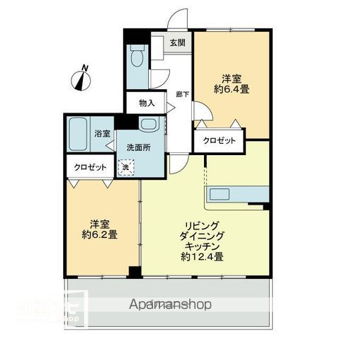 ピュアタウンエンジェルの間取り