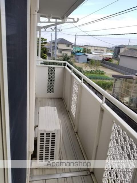 ルーラルシティＡ棟[3DK/55.26m2]のバルコニー